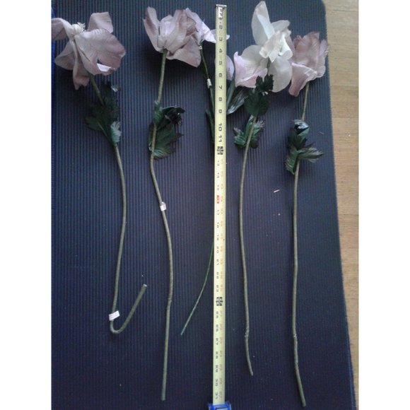 Silk Artificial Flowers With Vase - Picture 7 of 9